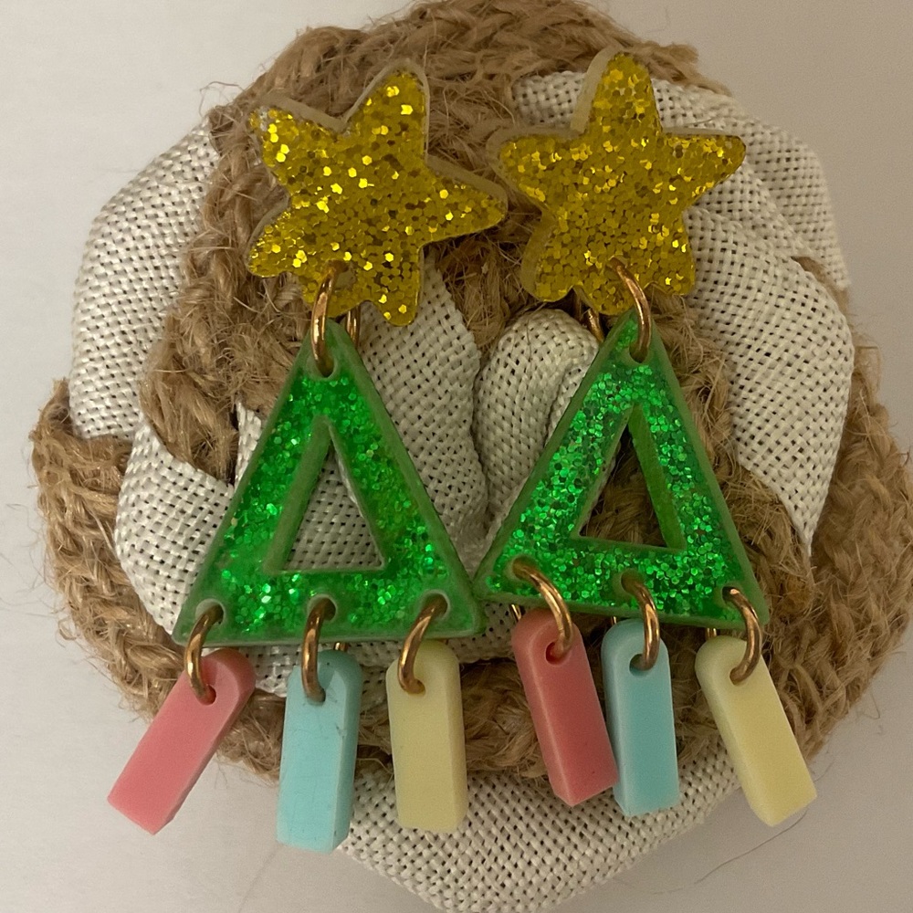 ❤️Christmas Tree 🌲 Earrings💚